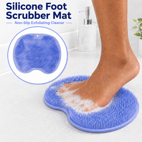 Silicone foot scrubber - foot,