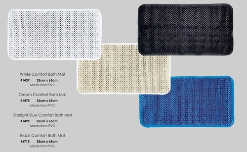 Comfort bath mat multicolored - bath,