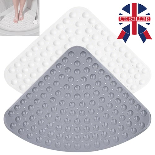 Non slip corner shower mat - shower,