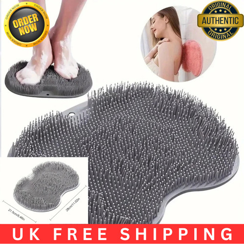 Silicone foot back scrubber - silicone,