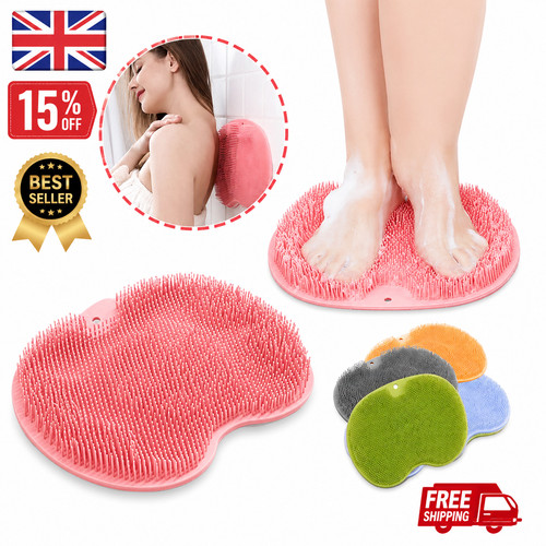 Shower foot mat scrubber - shower, with