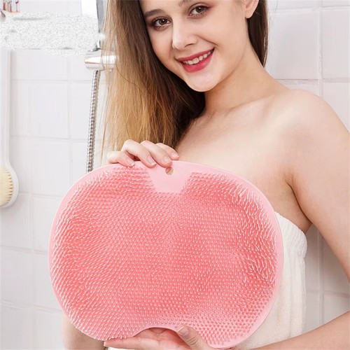Shower foot mat scrubber - foot, with
