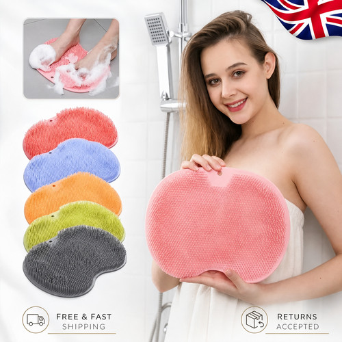 Shower foot scrubber mat - mat, anti