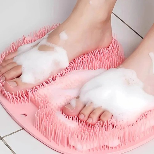 Silicone foot back scrubber - silicone,