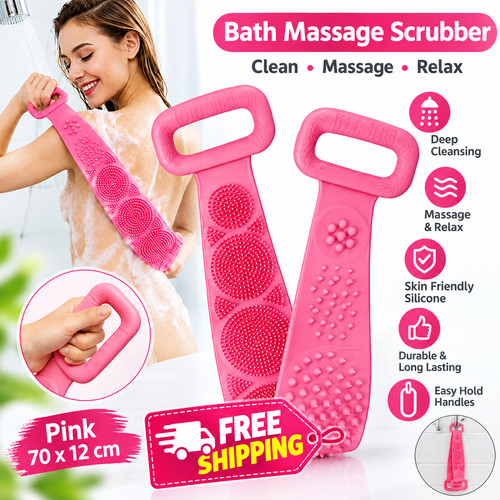 Shower foot mat scrubber with - foot,