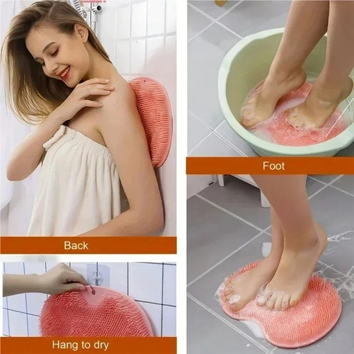 Wash the foot brush - wash,