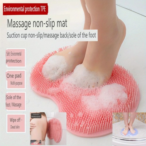 Shower foot mat - foot, with