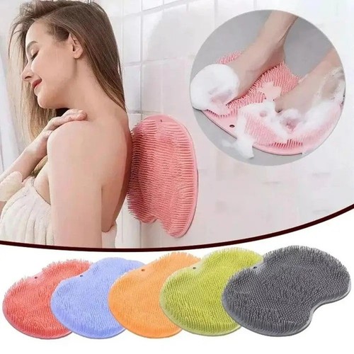 Shower foot mat scrubber - foot,